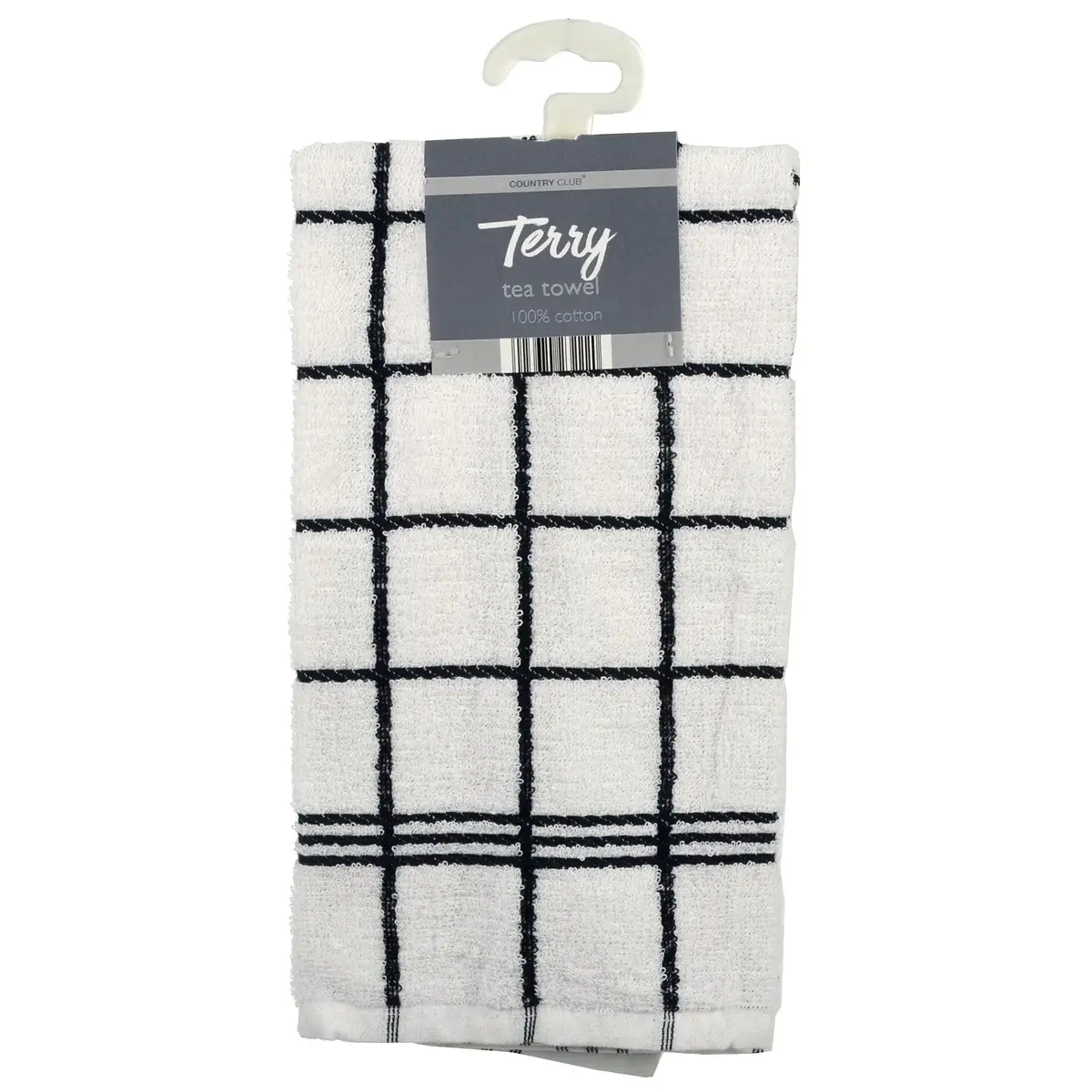100% Cotton Terry Tea Towel Kitchen Drying Cloth Assorted 1