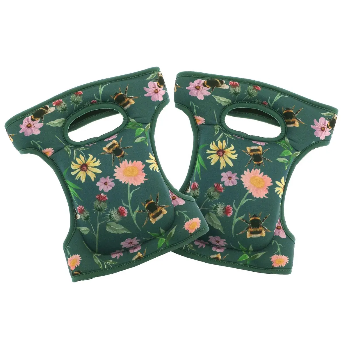 Gardening Knee Pads Pair Adjustable Straps Cushioned Kneeler One Size 2