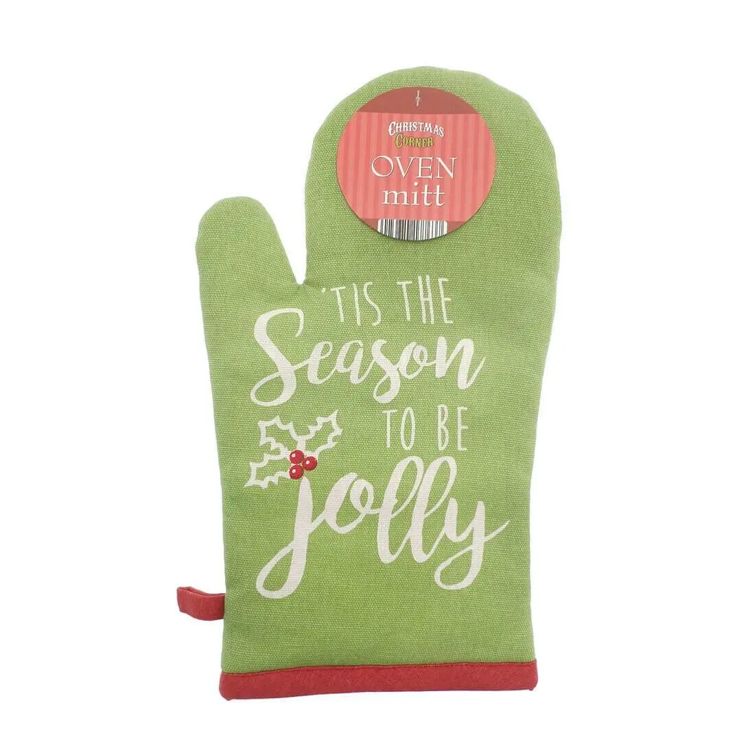 Tis The Season Oven Glove Mitt Christmas Kitchen Accessory 1