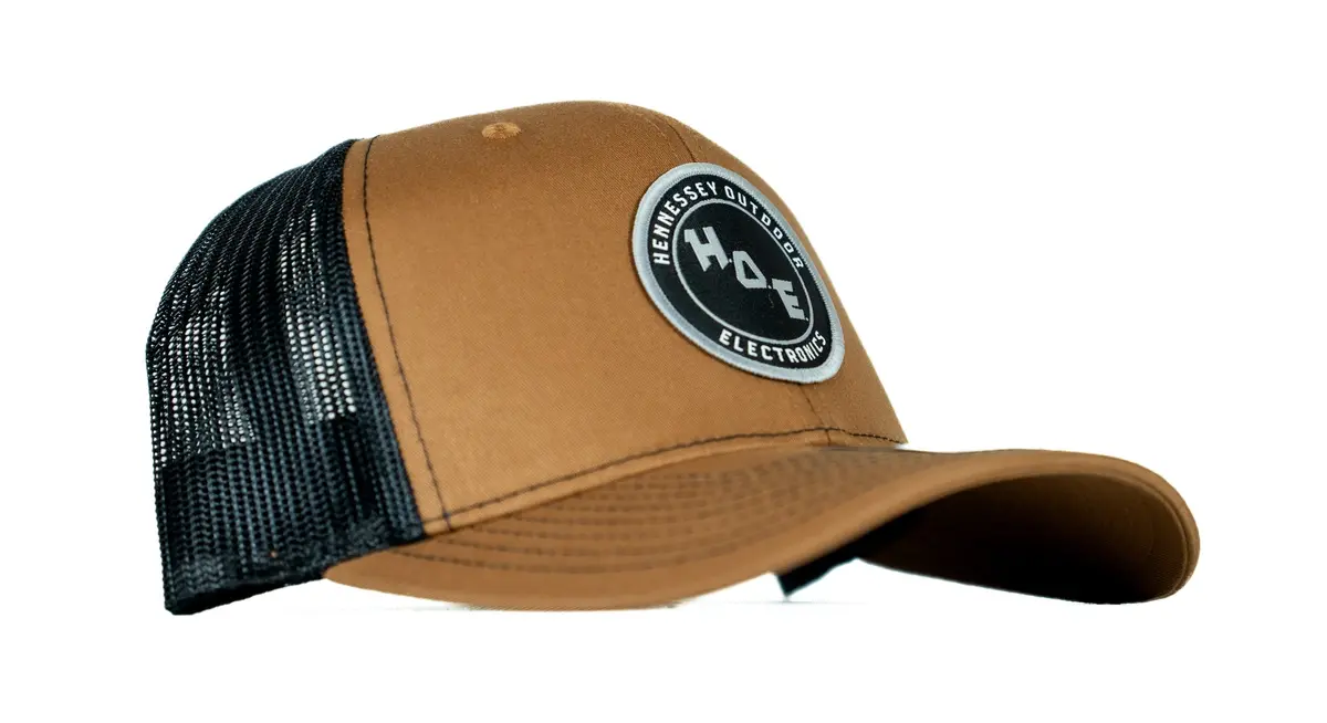 H.O.E Classic Hat - Caramel Tan With Black 1