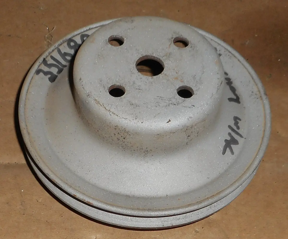 Fan Pulley ,V8 1 Groove Used 71-81 Chevy 1