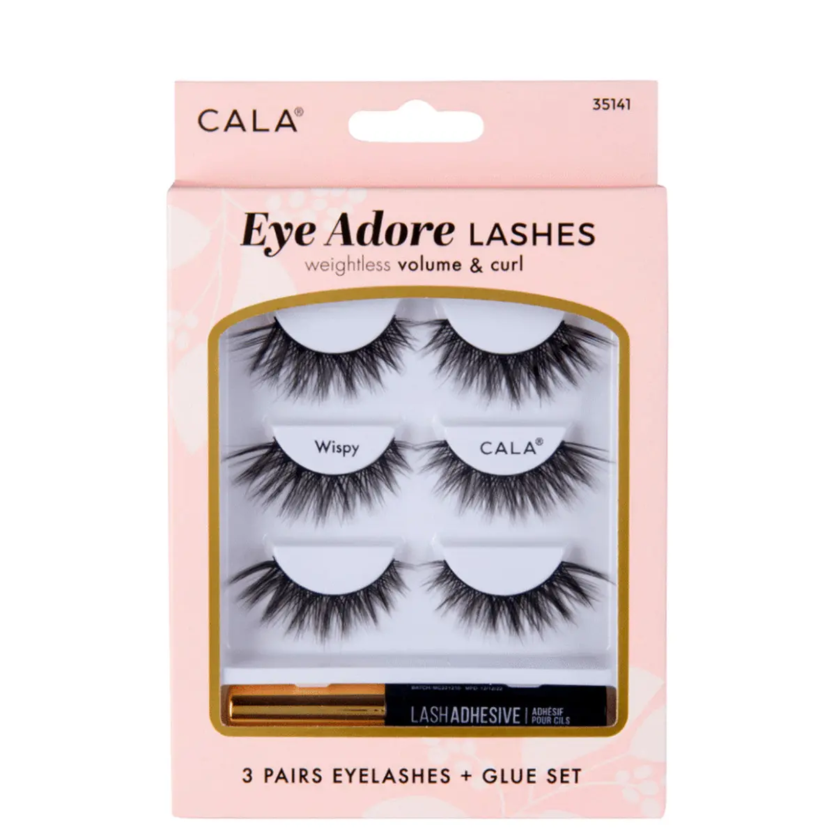 Set De Pestañas Eye Adore Lashes Wispy - Outlet Cala 1