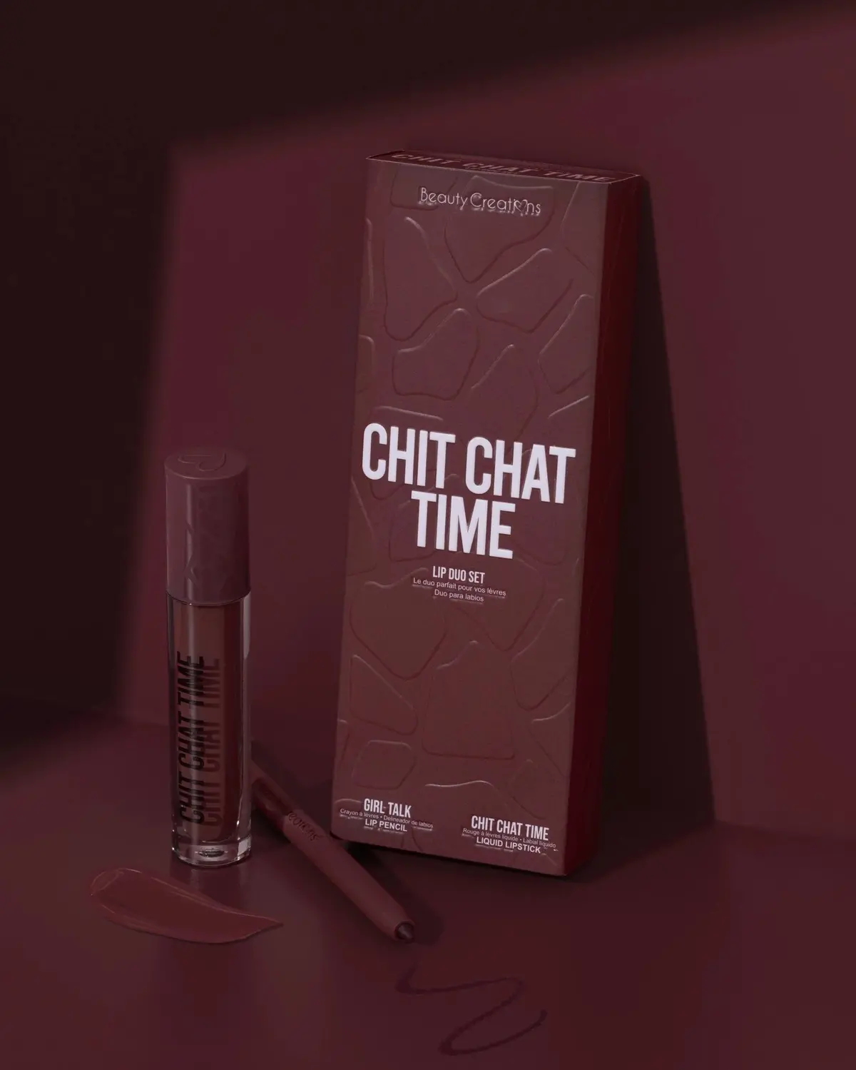Set De Labios Chit Chat Time Whats Your Availabilippy - Beauty Creations 1