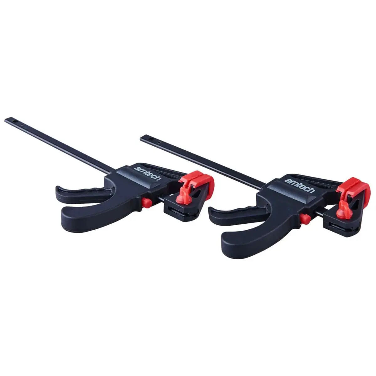 Amtech 2 Piece 4" Ratchet Speed Clamp Set 1