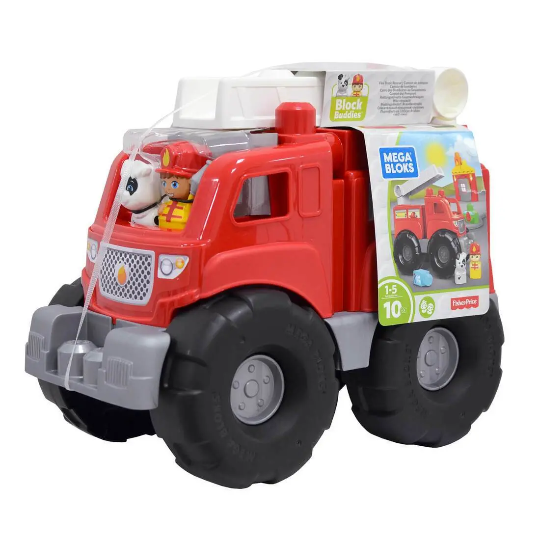 Mega Bloks Fire Truck Rescue First Builders Playset 1