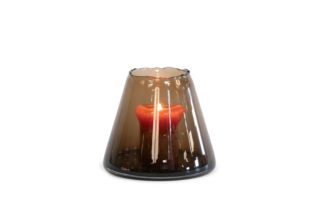 Conische Vaas - Bruin 33 Cm 1