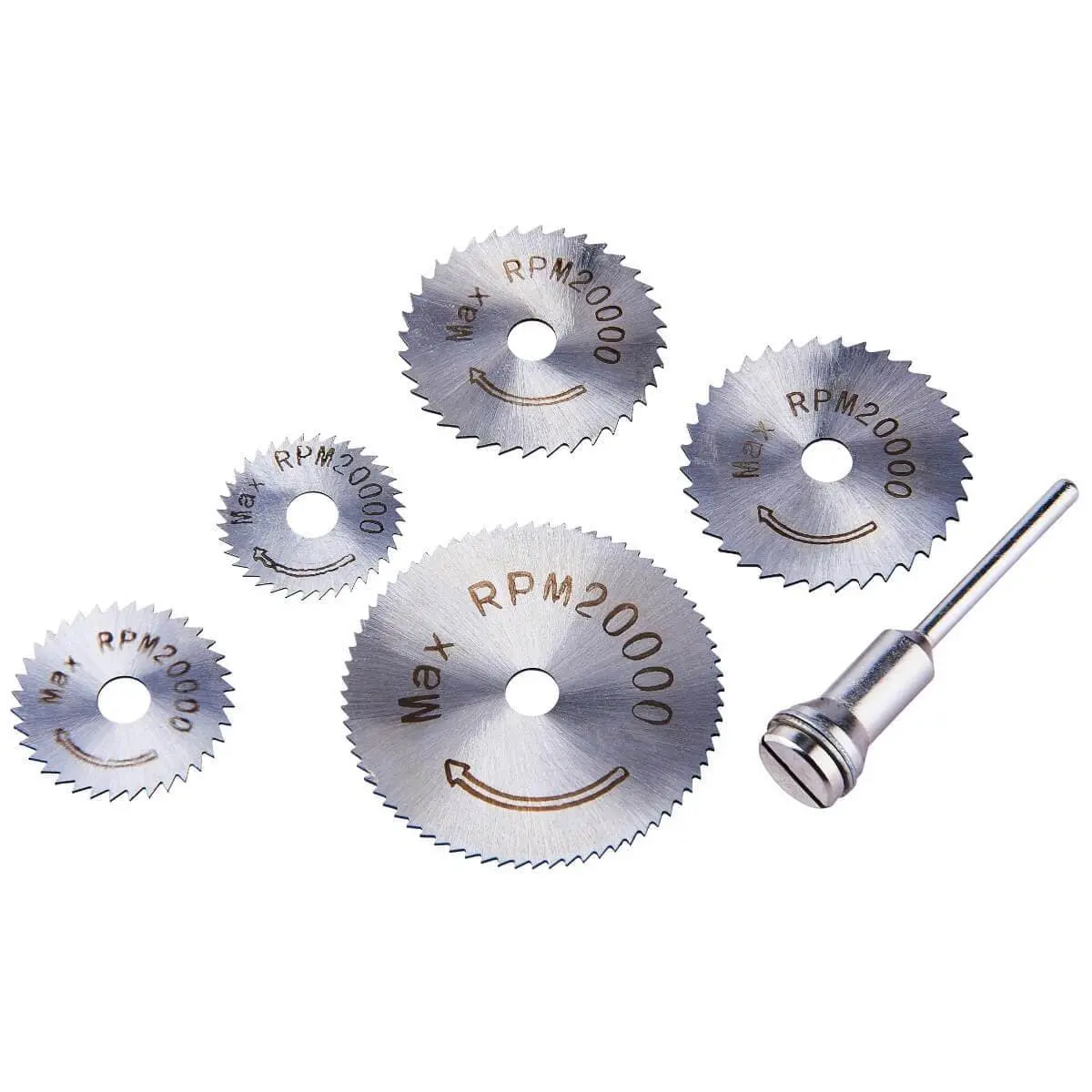 Amtech 6Pc Hss Saw Disc Set 3.17Mm1/8" Mandrel 1