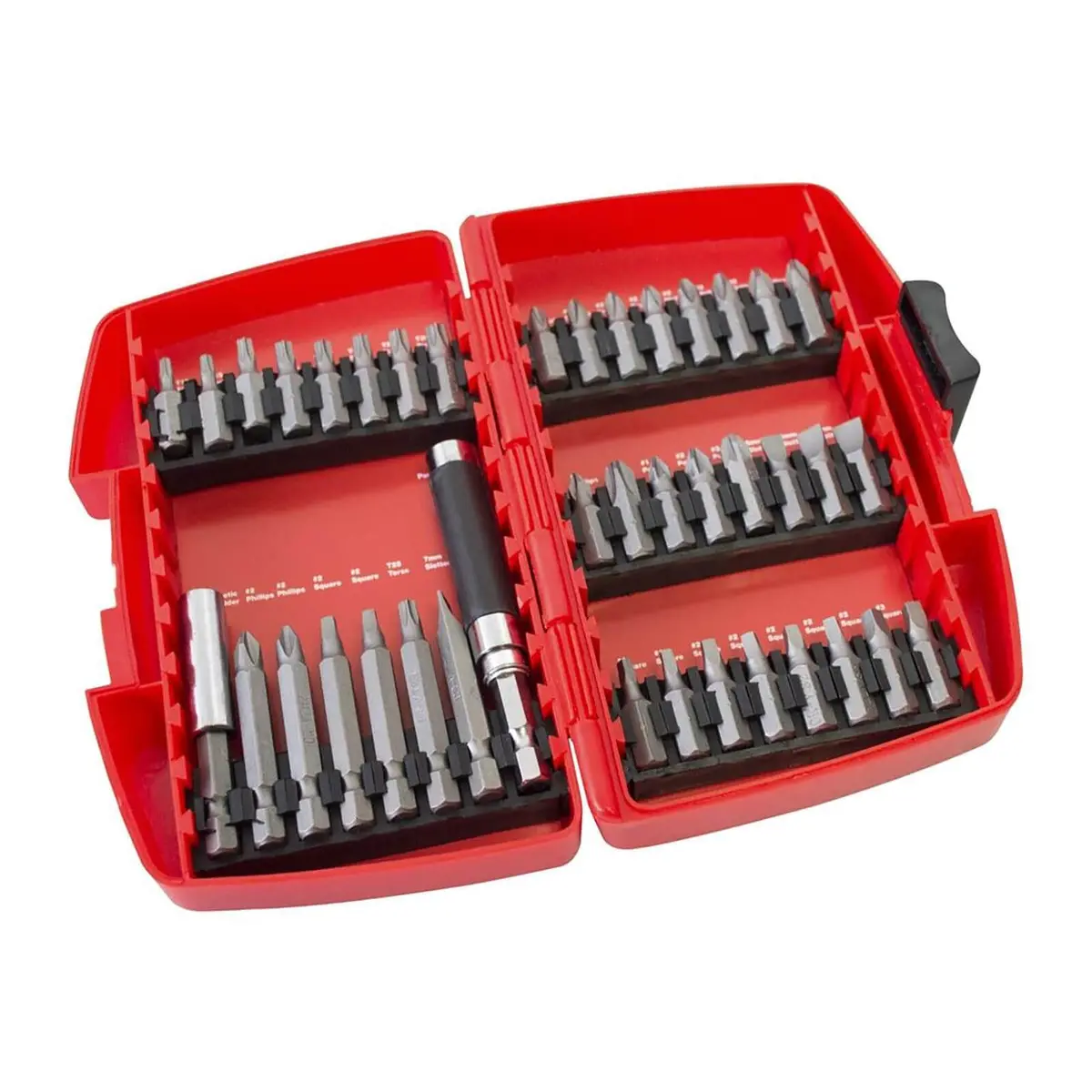 Amtech 40 Assorted Screwdriver Bit Set Chrome Vanadium Steel 1
