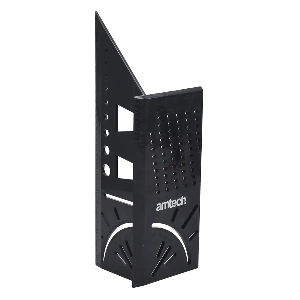 Amtech Mitre & Multi Angle Marking Gauge Holes Dovetails Black 1