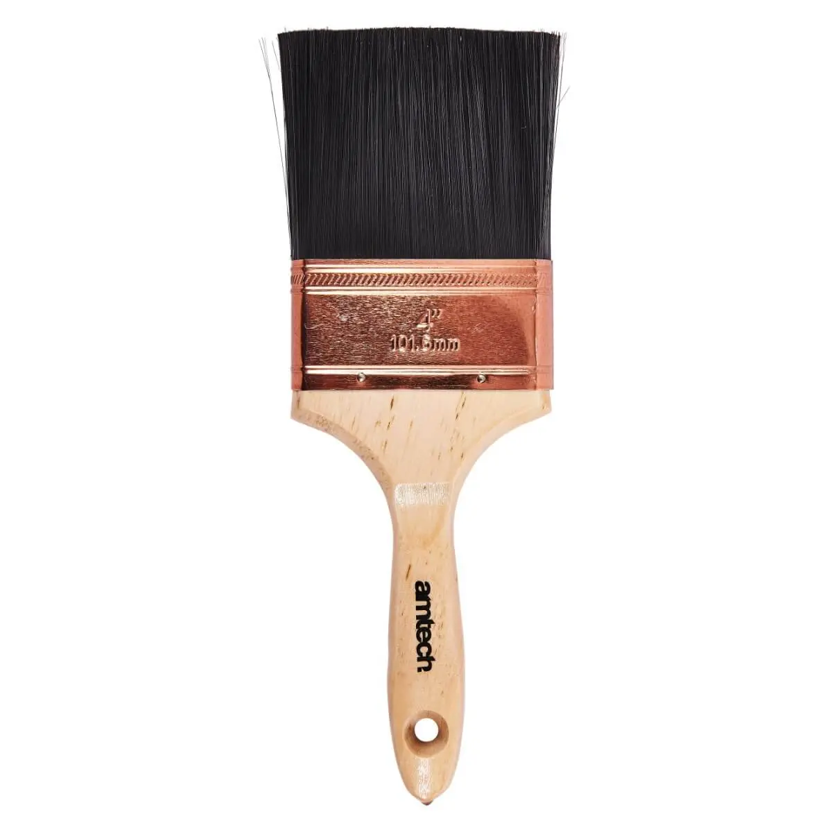 Amtech 4" 100Mm Wall Brush Wooden Handle Interior/Exterior 1