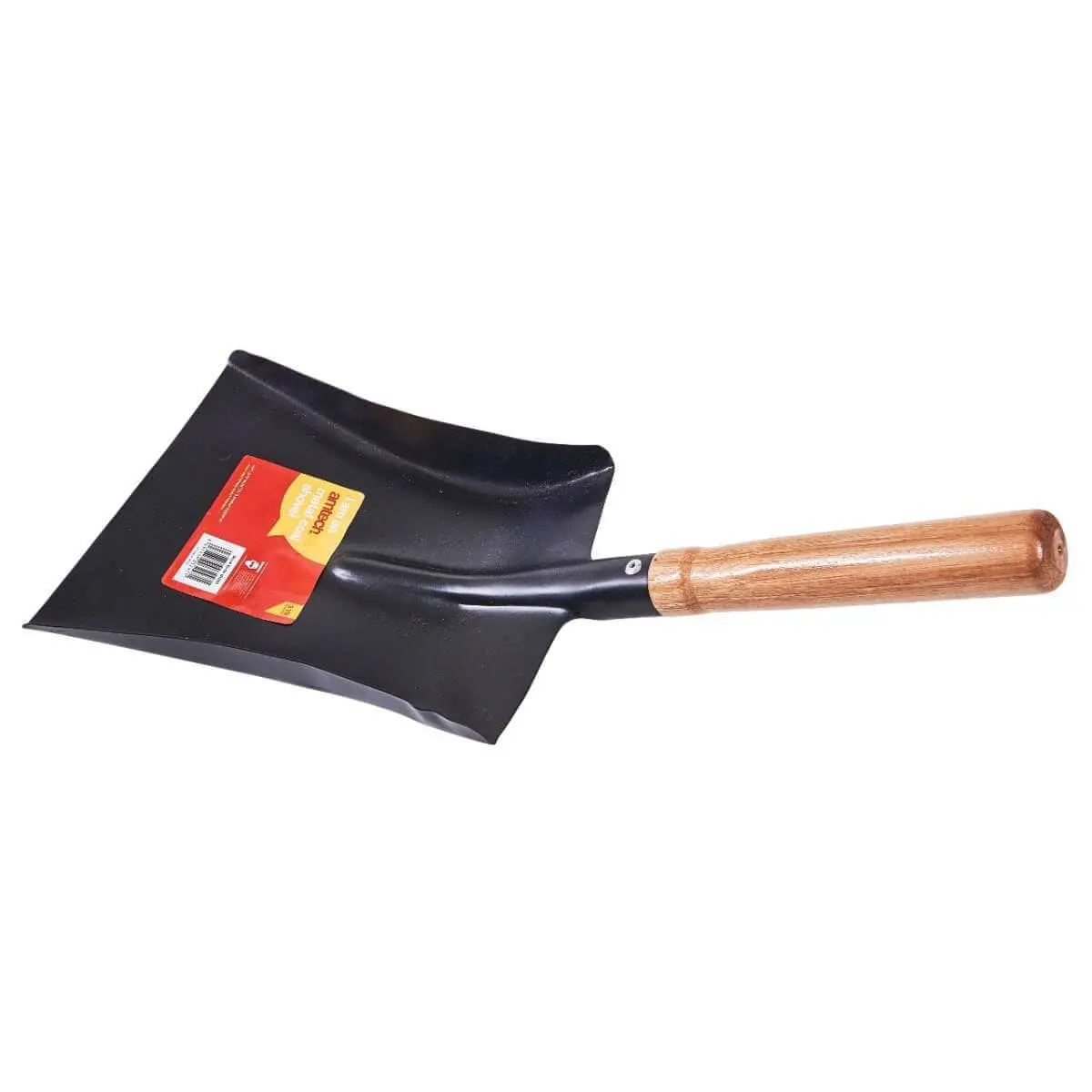 Amtech Metal Coal Shovel With Wooden Handle 1