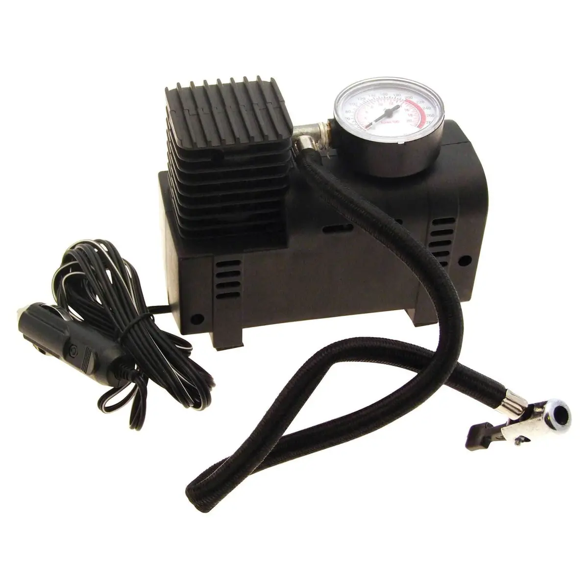 Amtech Mini Air Compressor Nylon Hose With 3 Adaptors 1