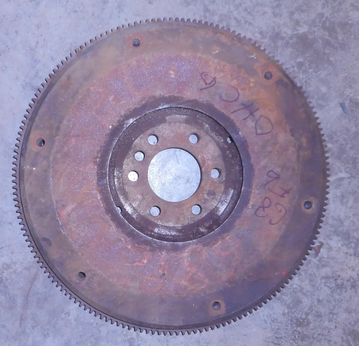 Manual Flywheel ,Ohc6 Used 66-69 Firebird Tempest Lemans 1