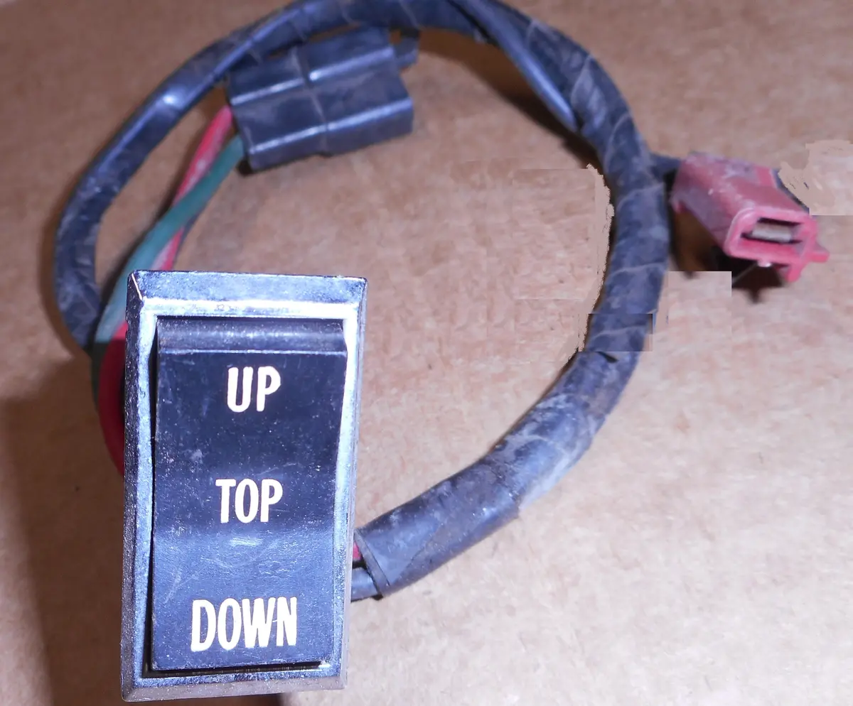 Convertible Top Switch, Used, 69-72 Gto, 69 70 Pontiac 1