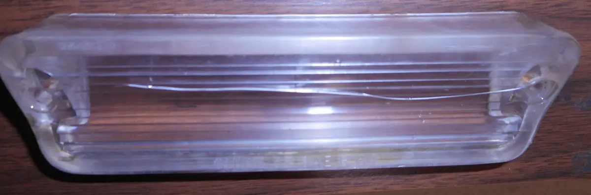 Backup Light Lens, Used, 64 Cutlass, 65 66 Vista Cruiser 1