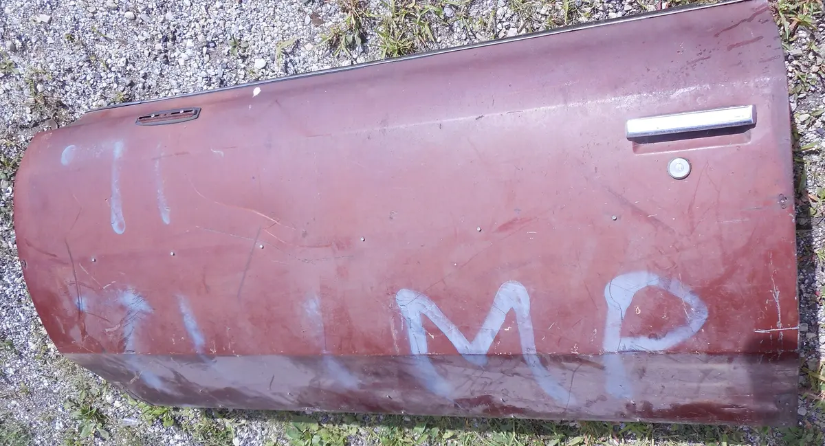 Door Shell ,Left Used, 2Dr 71-6 Impala Caprice 1