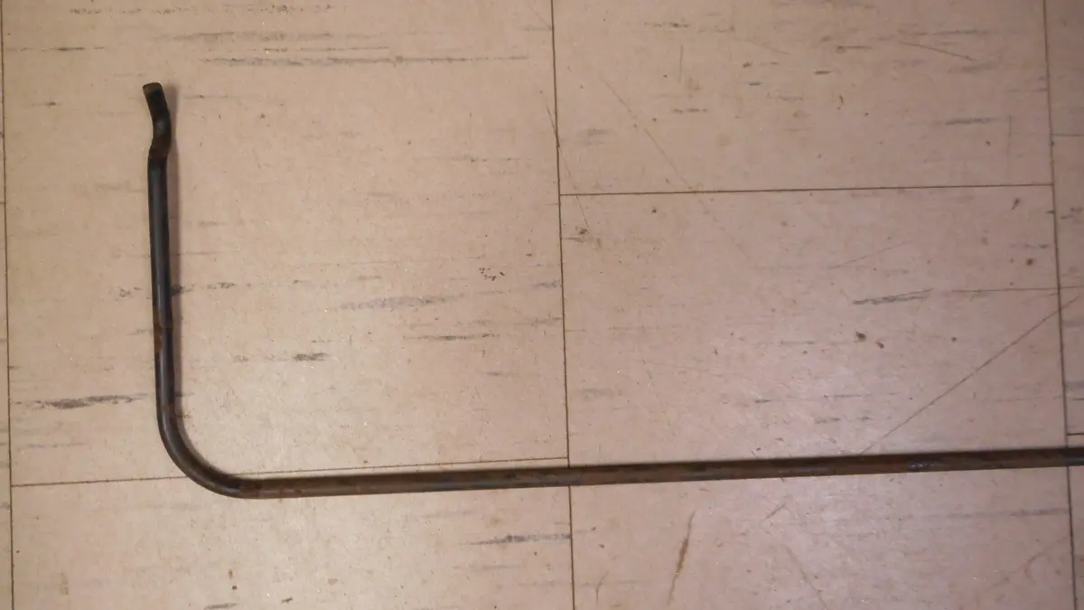 Tailgate Spring Rod, Used 64-67 A-Body Wagon 2