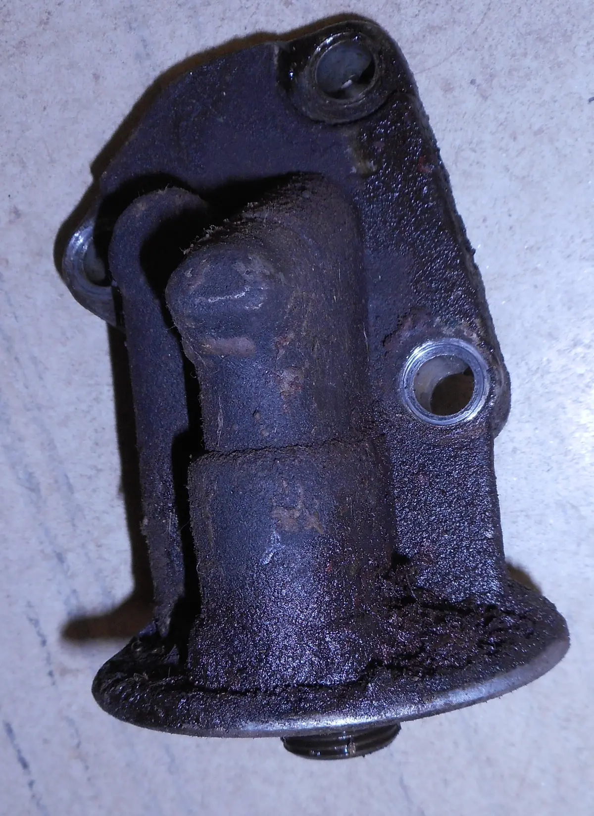Oil Filter Housing, V8, Used, 64-75 Olds V8 1