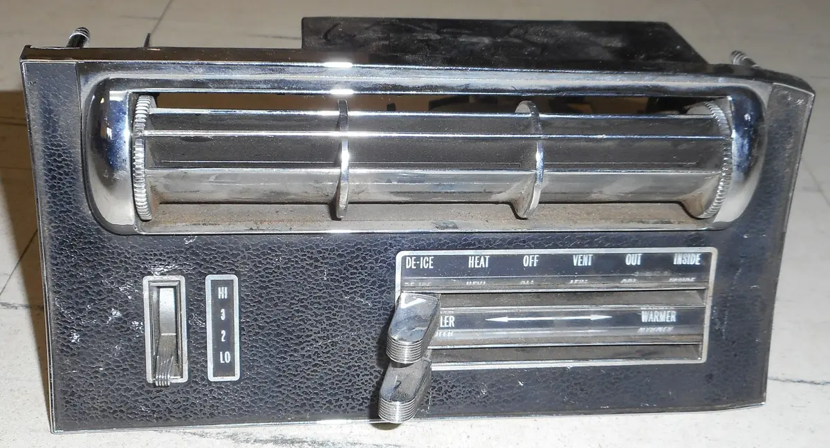 Heater & Ac Control ,Used 65 Gto Lemans 1