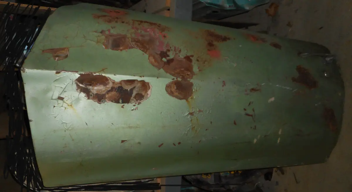 Door Shell, Left Side, Used 70-2 Gto Coup Or Conv't 1