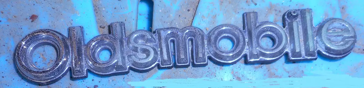 Trunk Lid Emblem,"Oldsmobile", Used, 81-88 Cutlass & More 1