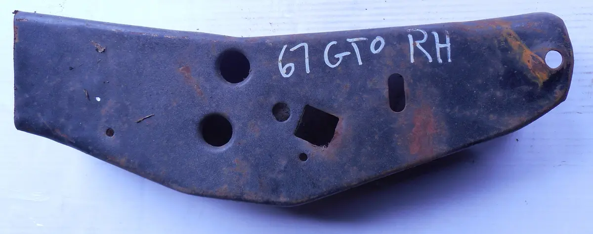 Bumper Frame Horn ,Right, Used, 64-67 A-Body 1