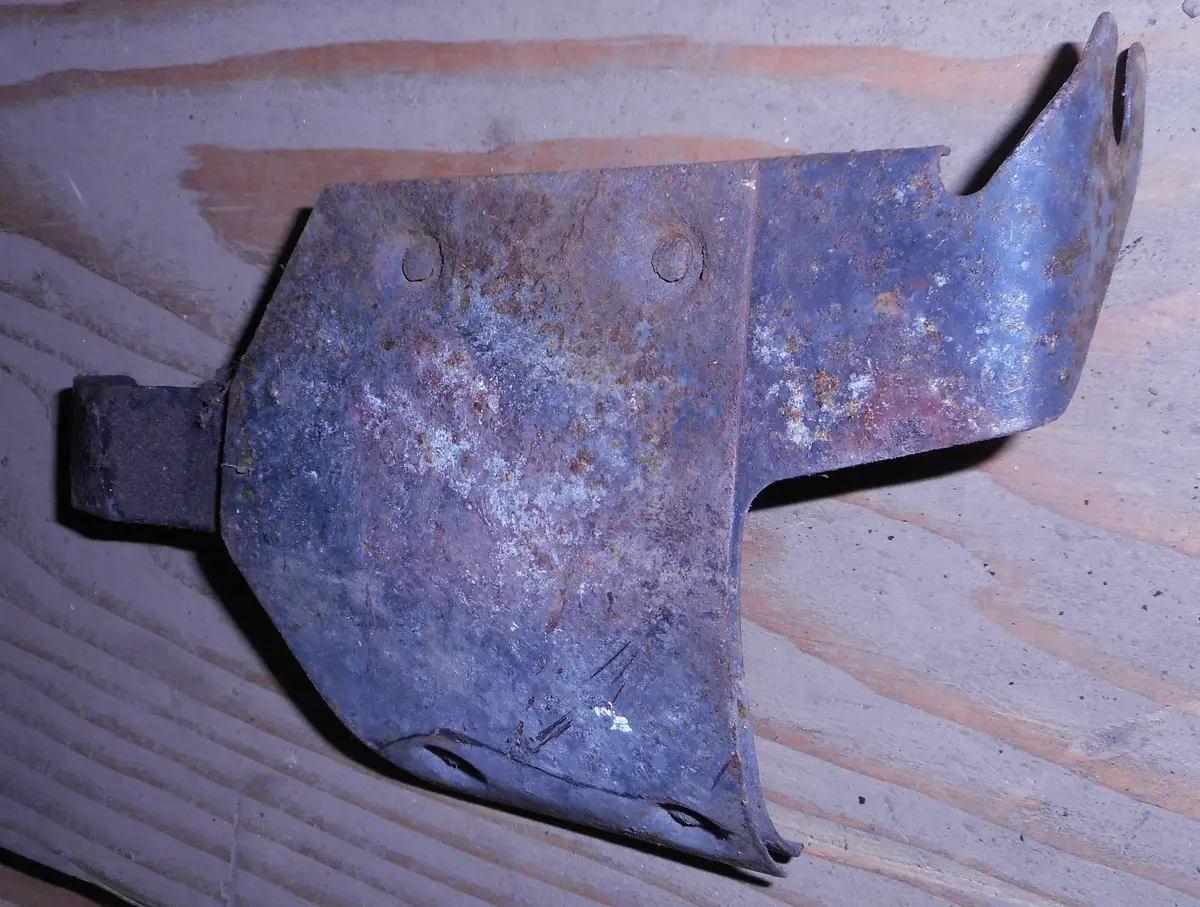 Starter Heat Shield, Used, 75-79 Pontiac V8 Motors 1
