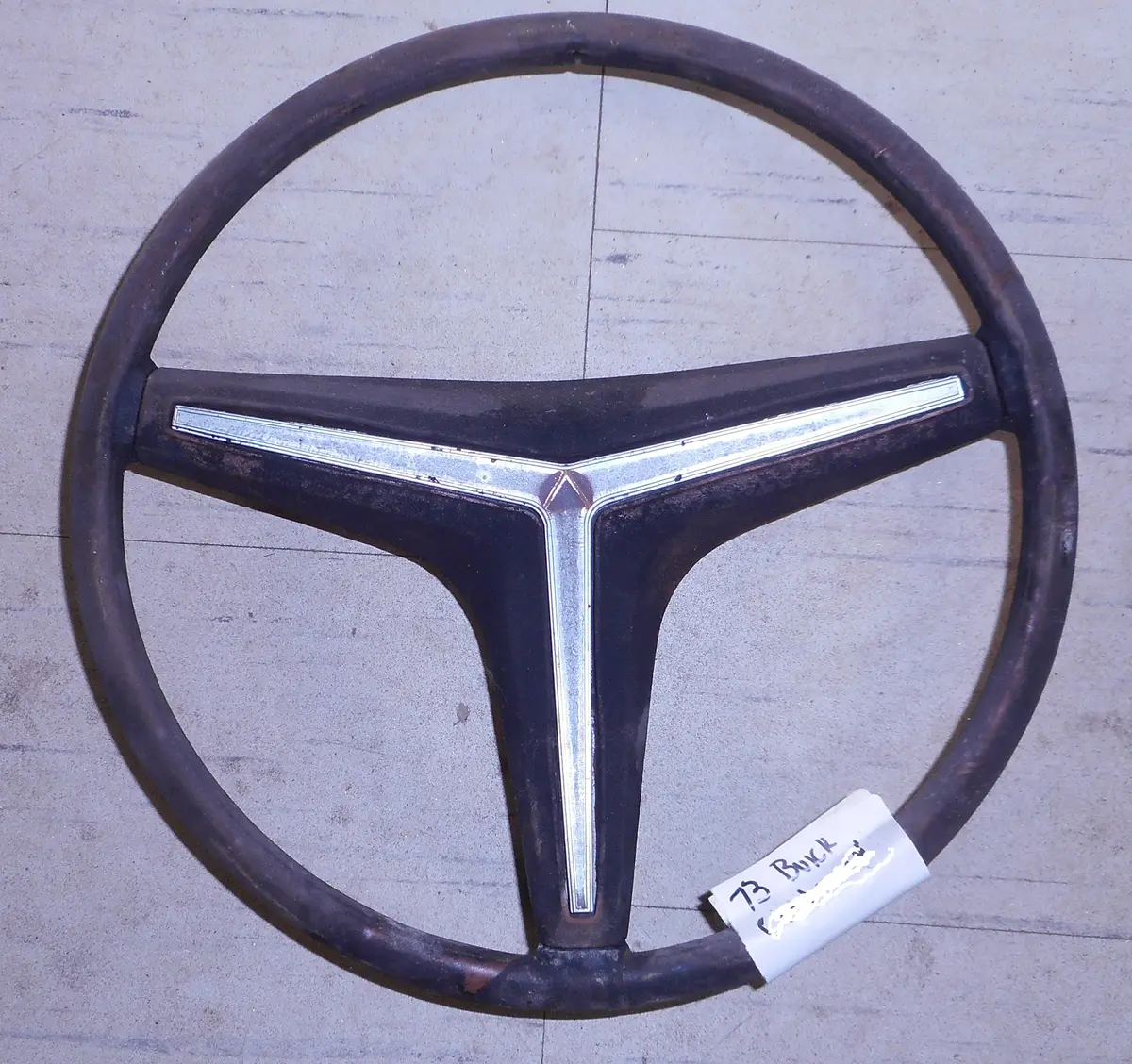 Steering Wheel ,Used 71-3 Buiick 1