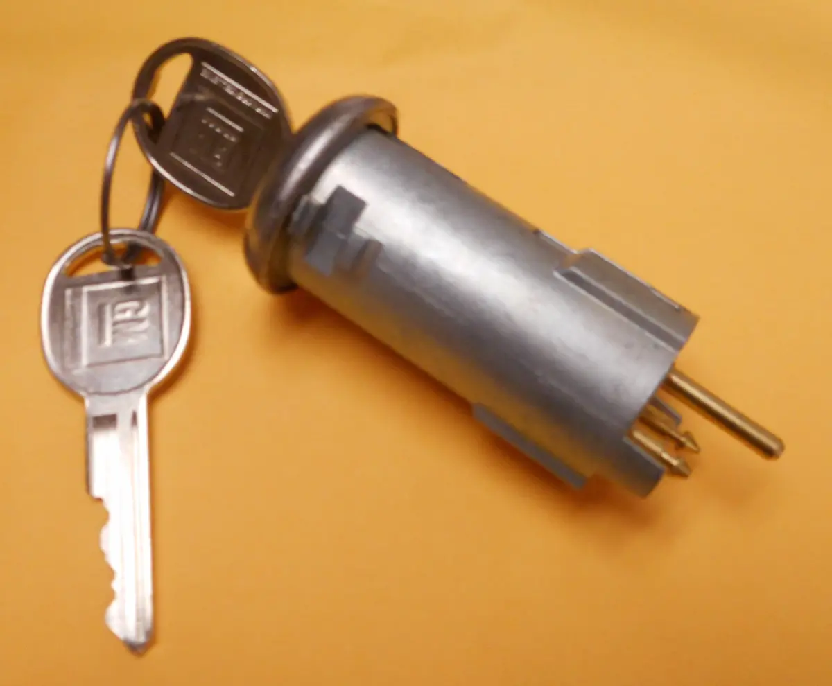 Power Tailgate Lock Cylinder & Switch, New 64-72 A-B-Body Wagons 1
