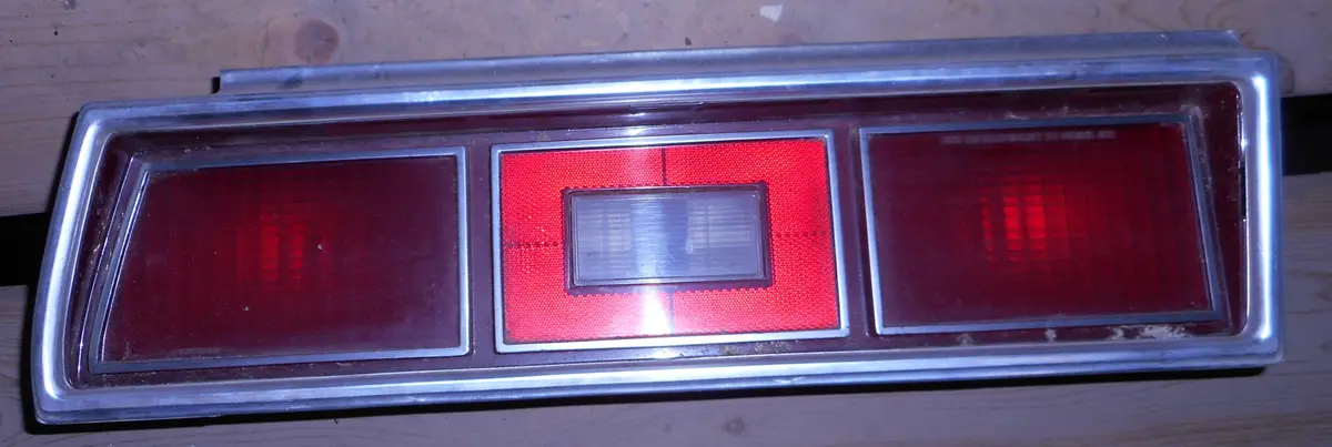 Tail Light Assembly, Left, Used, 77 Impala 1