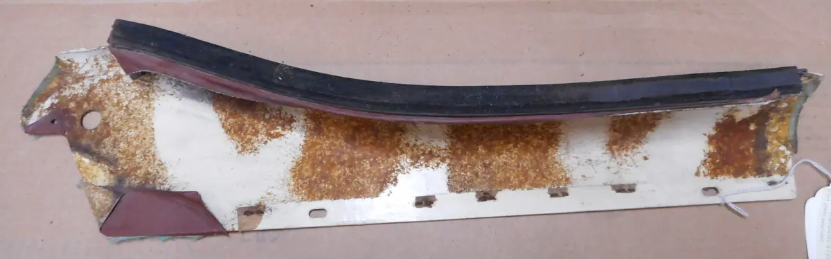 Quarter Trim Reinforcement ,Right Used 70-72 Cutlass Convert 1