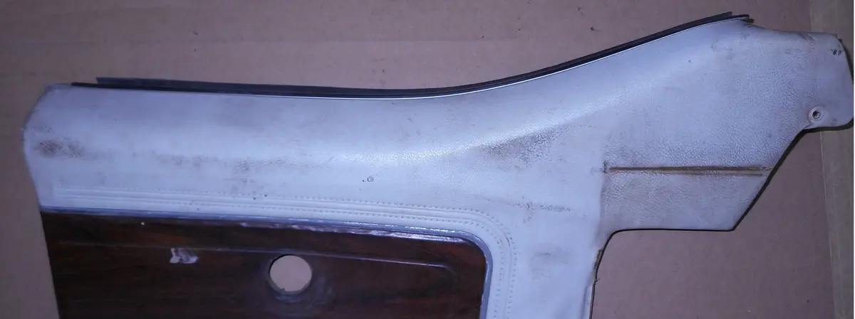 Quarter Trim Reinforcement ,Right Used 70-72 Cutlass Convert 1