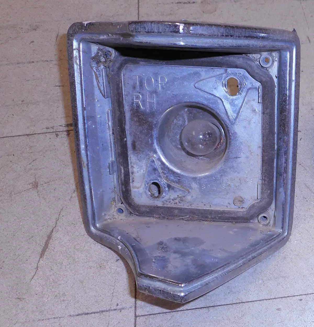 Tail Light Housing ,Right, Used, 67 El Camino ,Wag 1