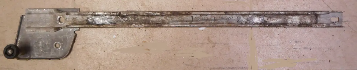 Door Glass Bottom Channel, Left Used 78-88 G-Body 1