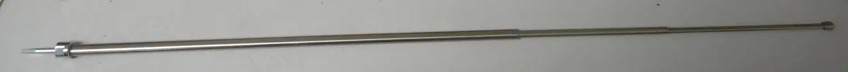 Antenna Mast, Oval Manual, Fork Type, New, 64-68 Pontiac 1