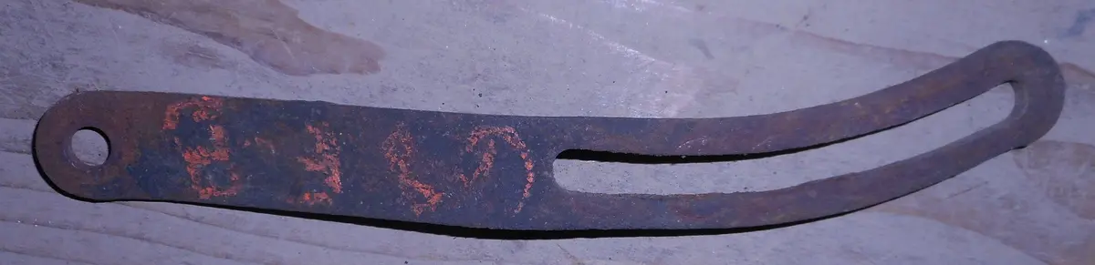 Alternator Strap, Lower Ohc6 66-69 Firebird Tempest 1