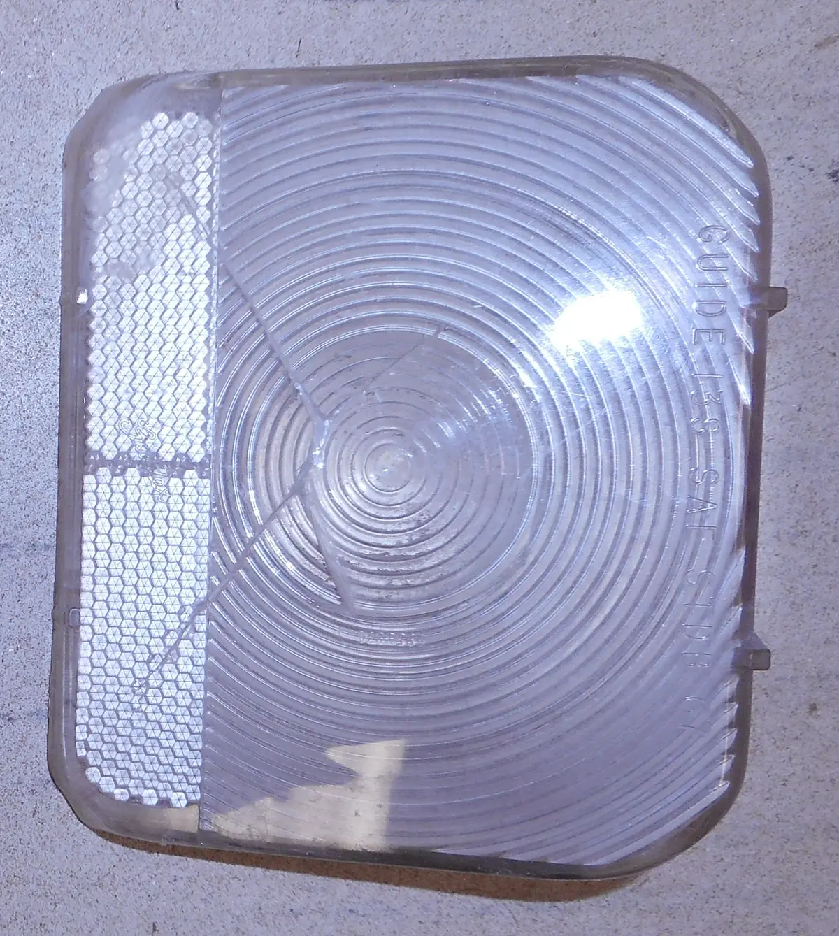 Tail Light Lens ,Inner Clear, Used 67 Elcamino 1