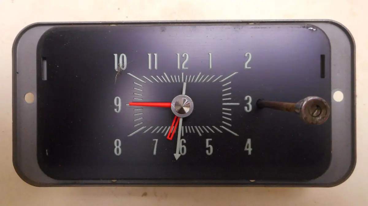Dash Clock , Used 69 70 Impala Caprice 1