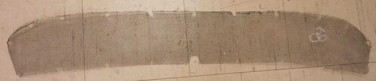 Cowl Vent Screen ,Steel Mesh Used 68-72 Cutlass Skylark 1