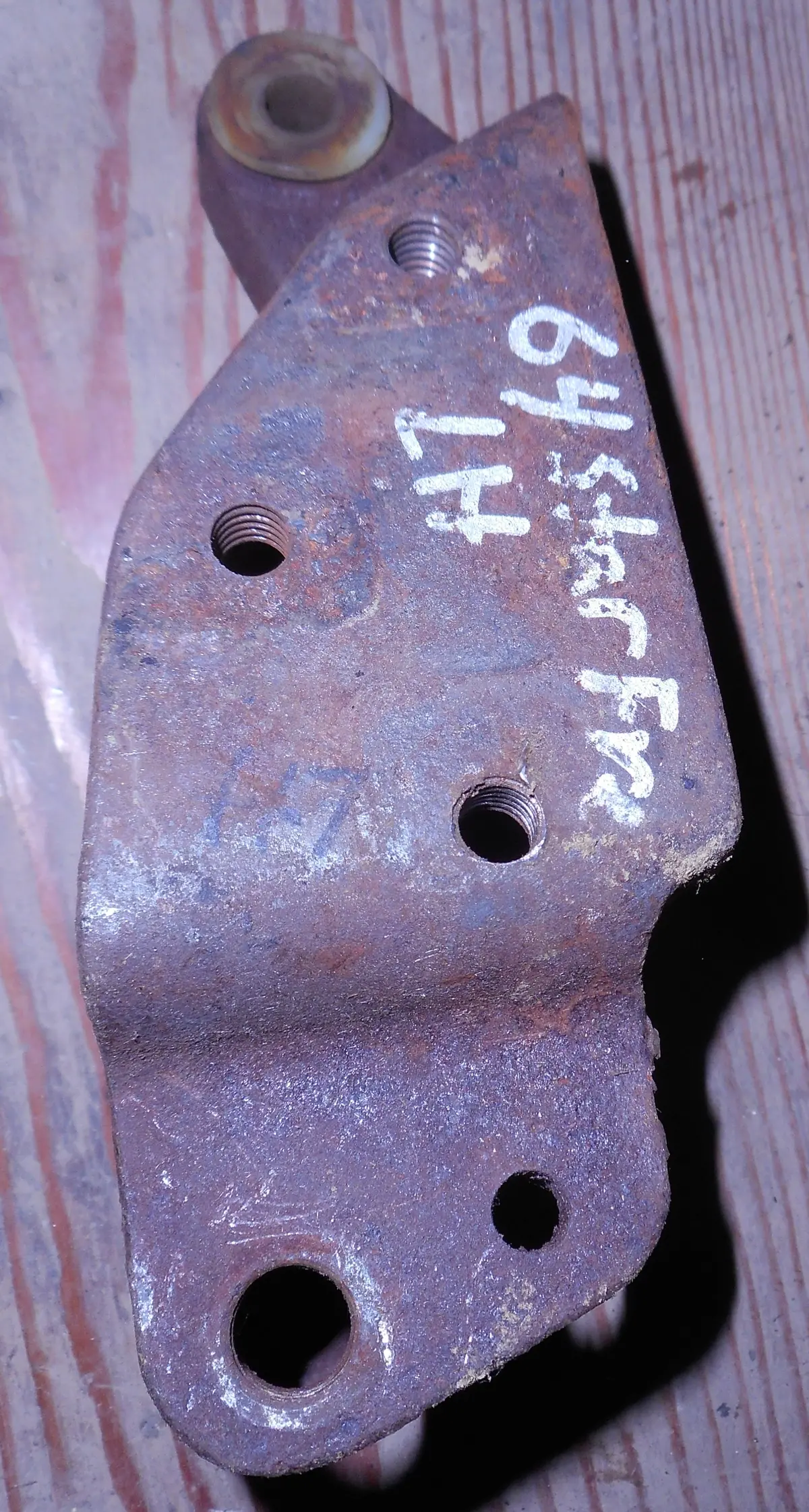 Convertible Top Frame Hinge, Left Used 63-64 B-Body 1
