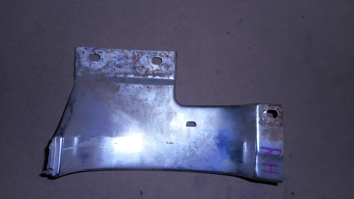 Grille Extension Chrome Filler ,Right, Used, 73 74 Nova 1