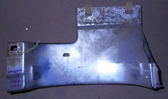 Grill Extension Chrome Filler ,Left Used 73 74 Nova 1