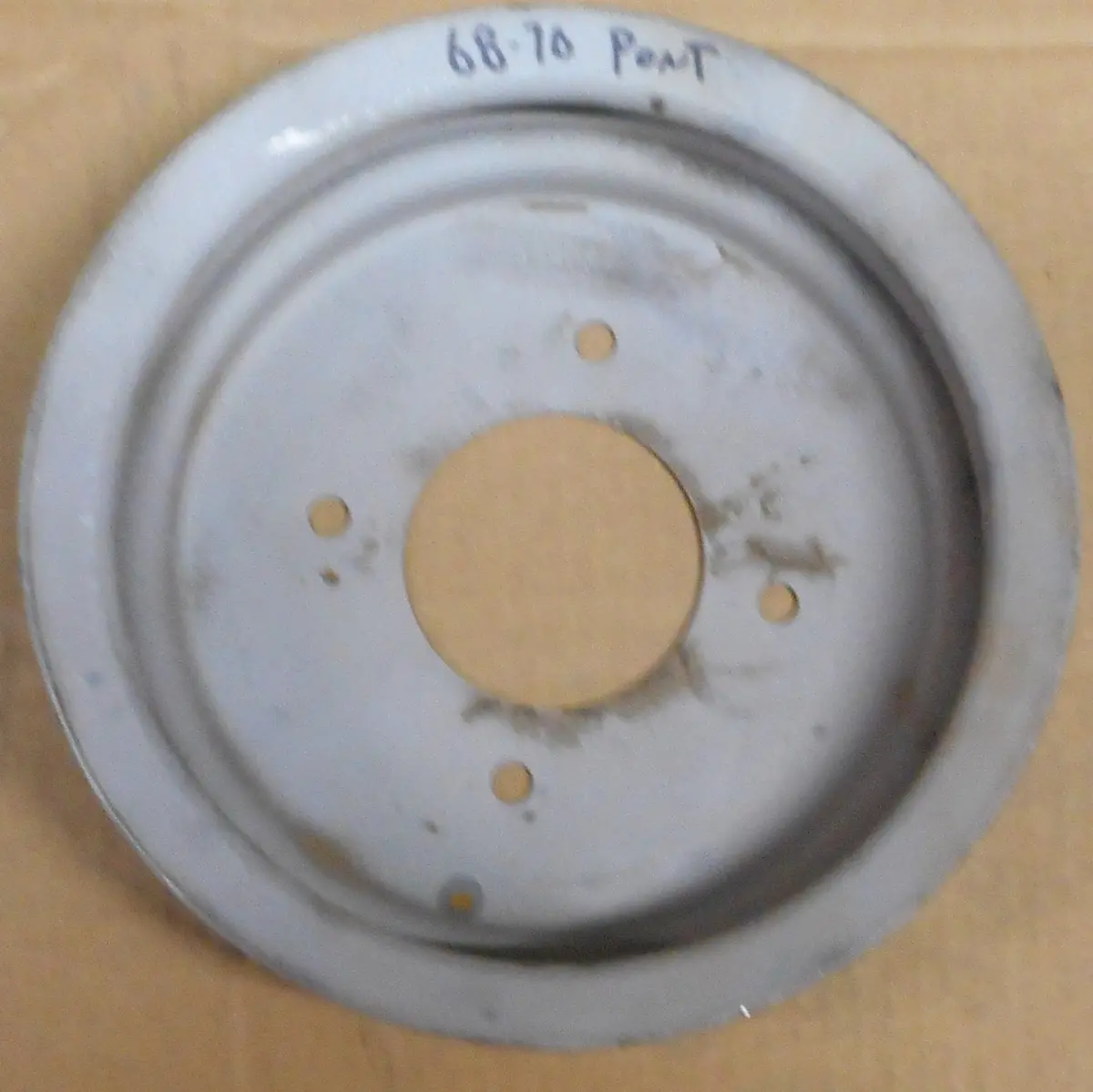 Crank Pulley, V8, Ac, Ps, 2 Groove, Used, 68-70 Pontiac 1