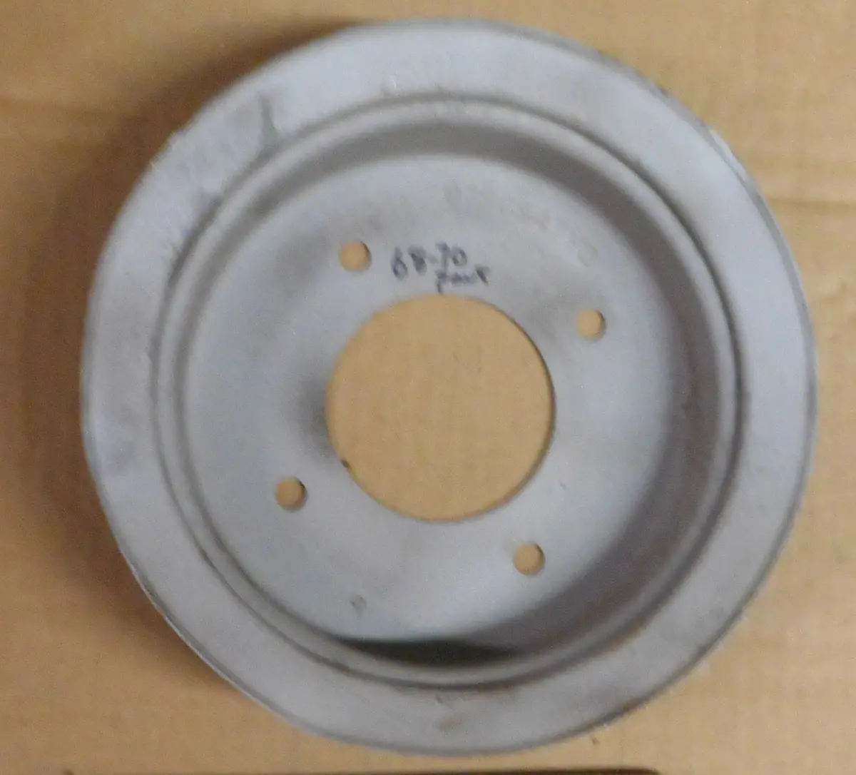 Crank Pulley, V8, Ps, 1 Groove, 947, Used, 68-70 Pontiac 1