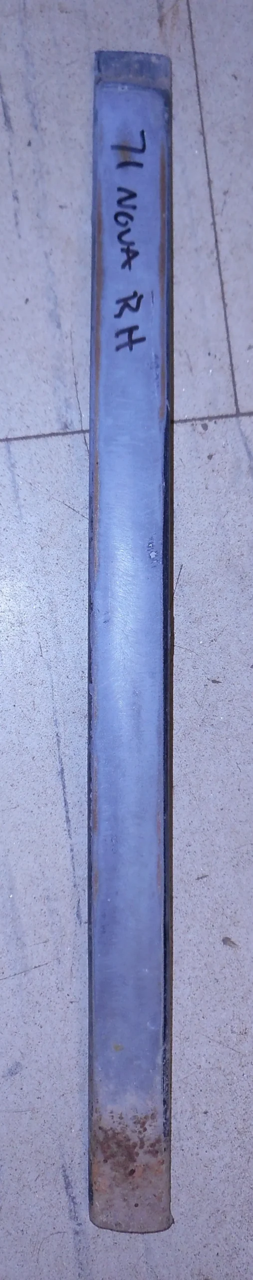 Quarter Pillar Molding ,Painted Right Used 68-74 Nova 1
