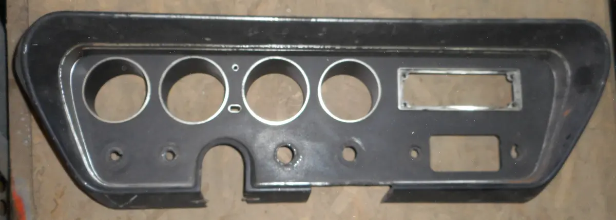 Dash Bezel, No Ac, Used, 66 Gto Lemans Tempest 1