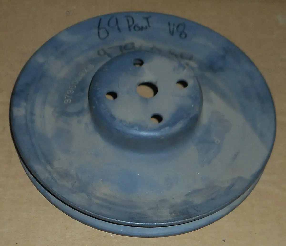 Fan Pulley, 1 Groove, Used, 69 Pontiac, V8 1