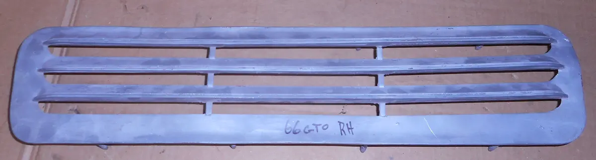 Tail Light Louver, Right, Used, 66 Gto 1