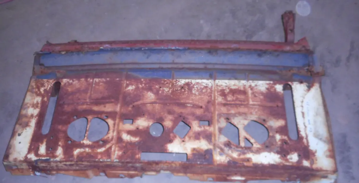 Rear Package Shelf, Metal Used 68-72 Cutlass 442 Fastback 1