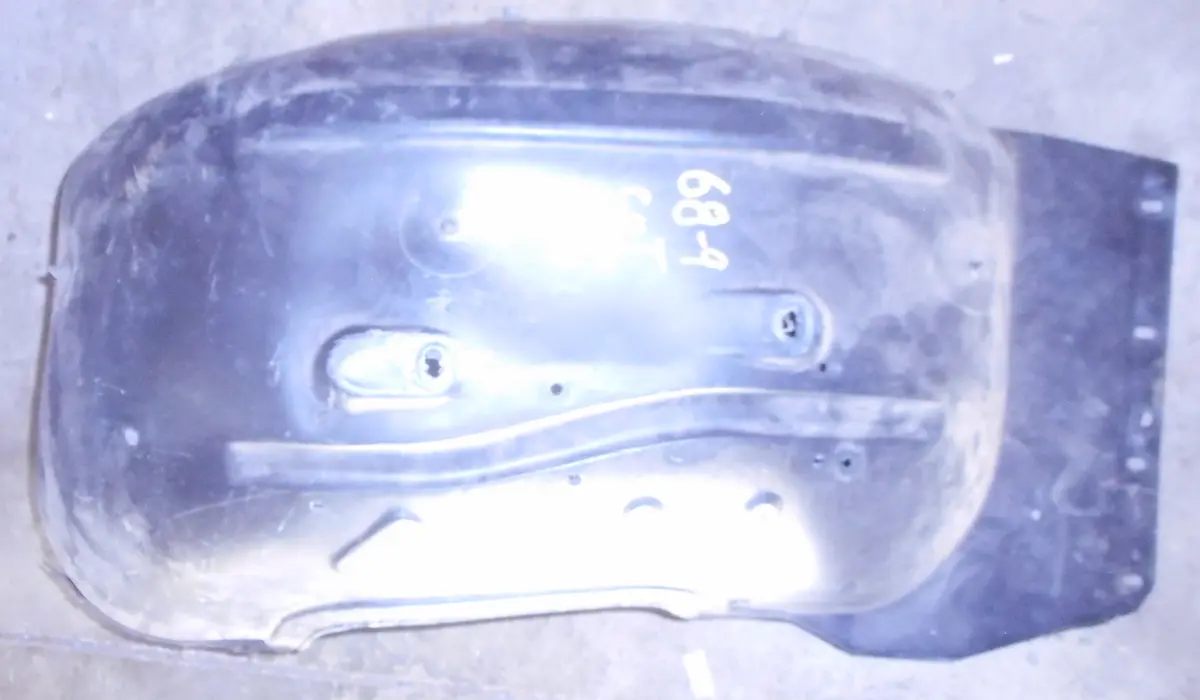 Front Wheel Well, Left, Black, Used, 68-69 442 Cutlass 1
